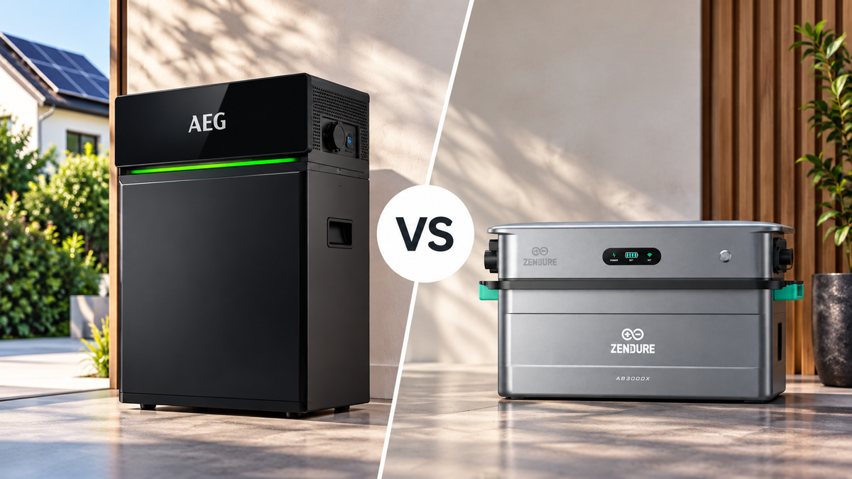 AEG SolarCube vs Zendure SolarFlow: de verschillen op een rij