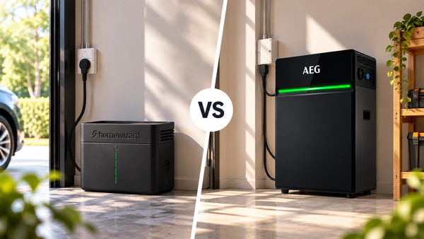 Een HomeWizard P1-meter in huis: welke thuisbatterij kies je?